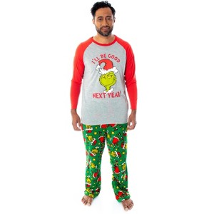 Dr. Seuss The Grinch Who Stole Christmas Matching Family Pajama Sets - 1 of 4