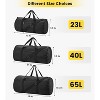 Foldable Duffel Bag 20-24-28 Inches, Lightweight with Inner Pocket for Travel, Sports, and Gym Use - 2 of 4