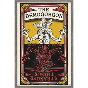 Trends International Netflix Stranger Things: Season 4 - Demogorgon Card Framed Wall Poster Prints - 1 of 4