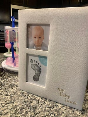 Pearhead hello Baby Baby Memory Book - Gray : Target