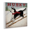 Stupell Industries Husky Ski Company Winter Slopes Dog, 12" x 12" - 3 of 4