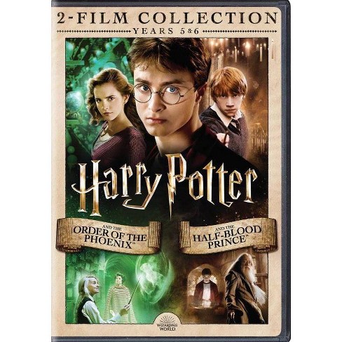 Harry Potter And The Order Of Phoenix Half Blood Prince Dbfe Dvd Target