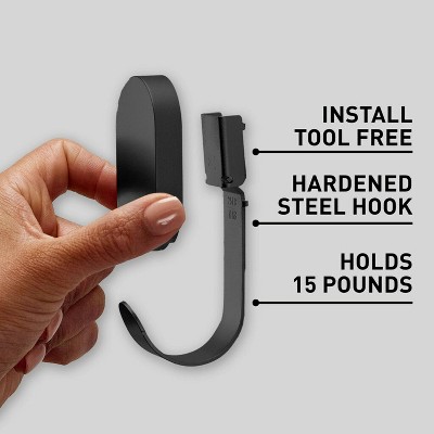 3M Claw Black Hardened Steel 25lb Drywall Hook