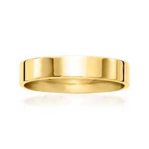 Pure Collection by Ross-Simons 18kt Gold Vermeil Medium-Band Ring - 1 of 4