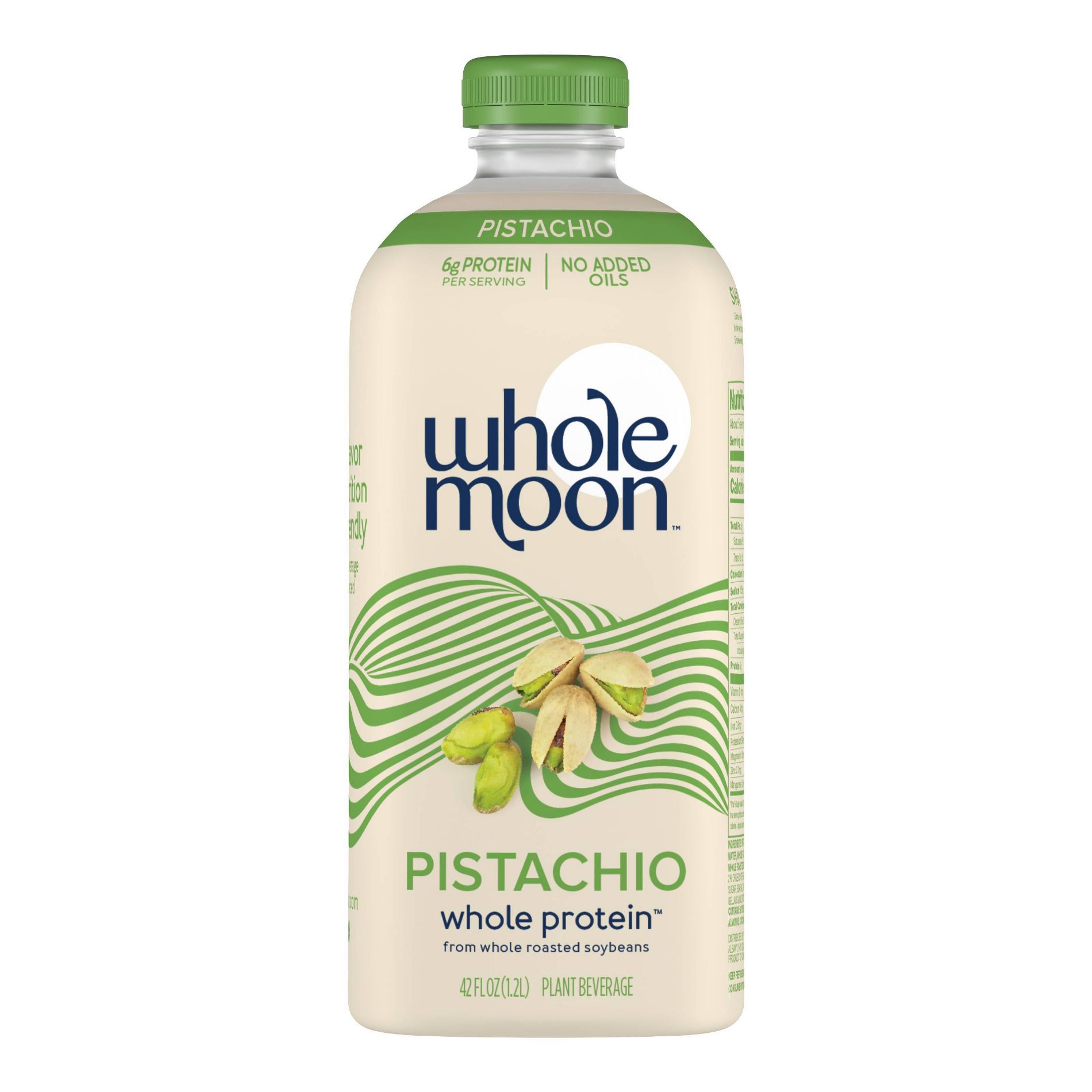 Whole Moon Plant Based Pistachio Milk - 42 fl oz