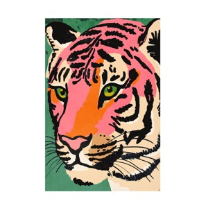 Canvas Wall Art - Treechild   'Strong Look' Wall Art for Living Room, Bedroom, or Office Décor by Trademark Fine Art - 1 of 4