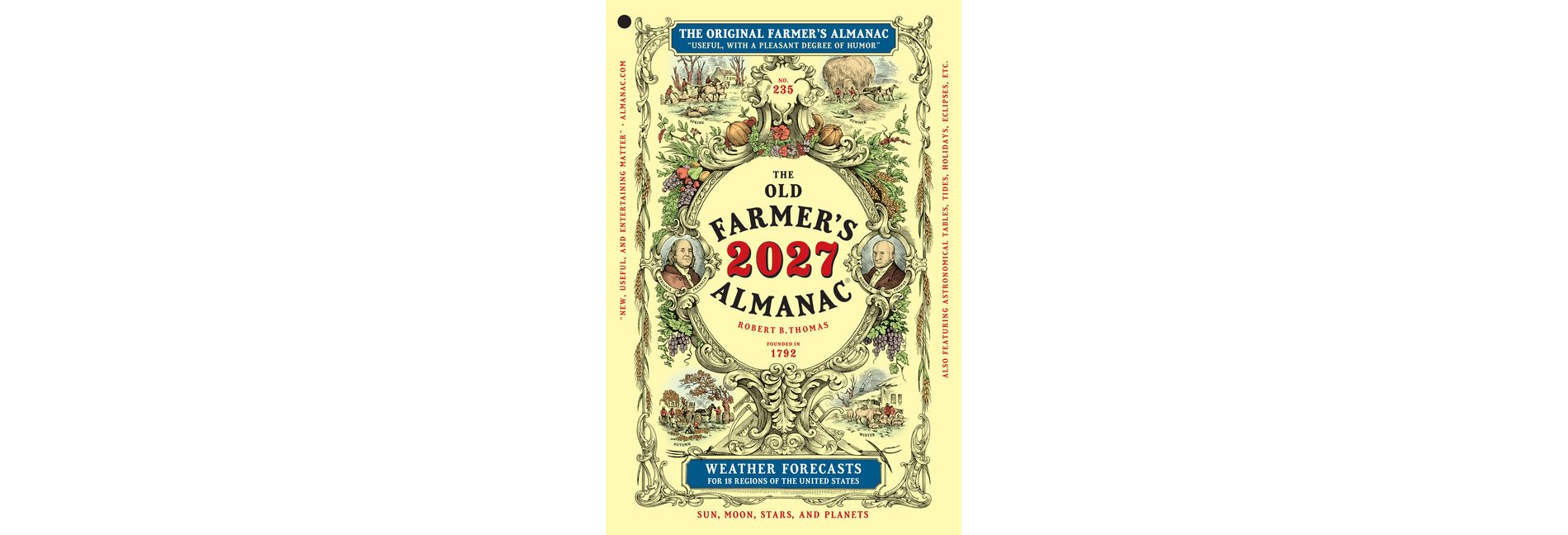 The 2027 Old Farmer's Almanac - (Paperback)