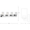 Progress Lighting Goodwin 4-Light Vanity Light, Polished Chrome, Clear Glass Shades - 3 of 4