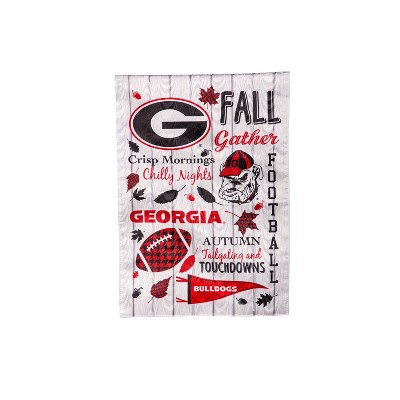 Evergreen University of Georgia Garden Flag 12 x 18 Inches Indoor Outdoor Decor