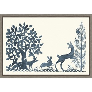 Amanti Art Forest Life VIII by Miranda Thomas Framed Canvas Wall Art - 1 of 4