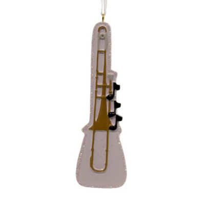 Personalized Ornament 4.0 Inch Trombone Music Instrument Tree Ornaments