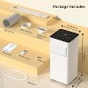 ZAFRO 10,000 BTU Portable Air Conditioners Cool Up to 450 Sq.Ft, 4 Modes Portable AC Unit with Remote Control/LED Display , White - 2 of 4