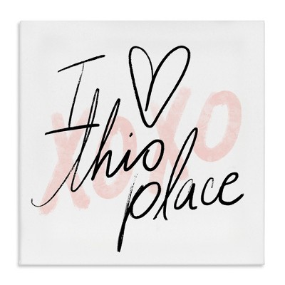 Stupell Industries Love This Place Xoxo, 30" x 30"