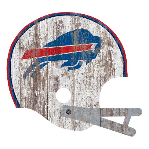 Buffalo Bills 12 Authentic Helmet Cutout Sign by Fan Creations