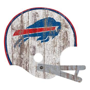 NFL Fan Creations Distressed Helmet Cutout Sign