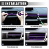 Unique Bargains Universal PVC Car Vent Outlet Trims 40 Pcs - 4 of 4