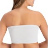 Collections Etc 2-pack Seamless Bandeau Bras W - 4 of 4