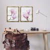 Stupell Industries Pink Magnolia Flower Blossoms, 17" x 21" - 2 of 4
