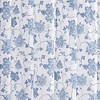 72"x72" Estate Bloom Shower Curtain - Cottage Classics: Botanical Design, 100% Cotton, Machine Washable - 3 of 3