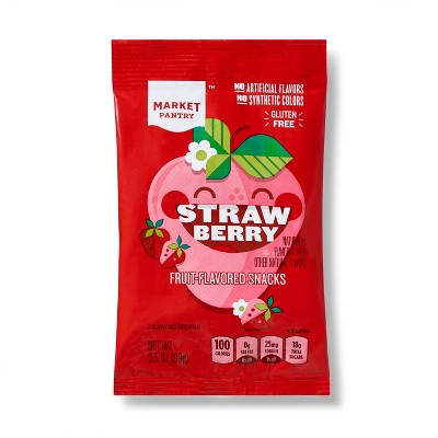 Strawberry Fruit-Flavored Snack 1ct - Market Pantry™