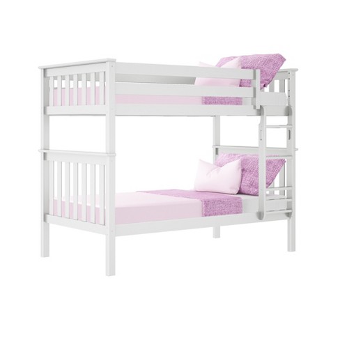 Max and lily twin best sale over twin bunk bed