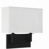 Crystorama Lighting Durham 2 - Light Sconce in  Black Forged - 4 of 4