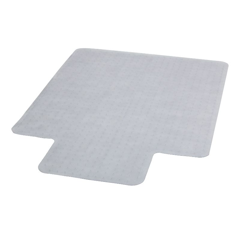 3'9"x4'5" Rectangle With Lip Solid Office Chair Mat Clear - Flash Furniture, 1 of 4