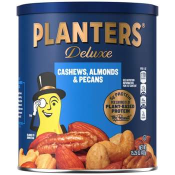 Planters Select Cashews, Almonds & Pecans Deluxe Mix Nuts - 15.25oz