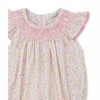 Girl Garden Trellis Floral Woven Smocked Bubble - kissy kissy - 2 of 2