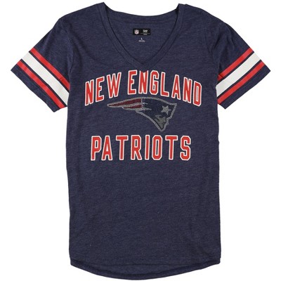 G-III Sports Womens New England Patriots Embellished T-Shirt