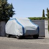 Duck Covers 15"x5" Weather Defender SUV Automotive Exterior Cover Gray/Blue: Outdoor Hail Protection Car Cover - 2 of 4