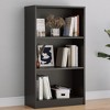AZL1 Life Concept Decorative Bookshelf Freestanding Bookcase with Adjustable Shelves, 3 Layer for Offices, Living Rooms, Black, 11.6"*24.4"*44.1" - 2 of 4