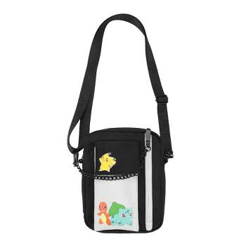Pokemon Characters Mini Messenger Bag With Adjustable Shoulder Strap