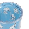 Peanuts 70th Anniversary 4 Piece Plastic 23.6oz Assorted Tumbler Set with Lid and Straw - 3 of 4