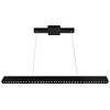 CWI Lighting Pienza 52 in LED Integrated Black Chandelier - 3 of 4