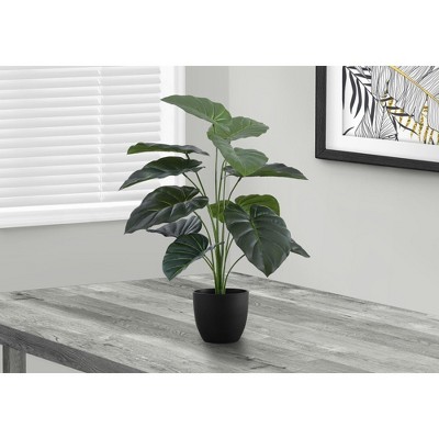 NicBex Artificial Evergreen Plant Indoor, Faux Tree with Black Pot, Fake Plants for Home Office Living Room Decor, Green