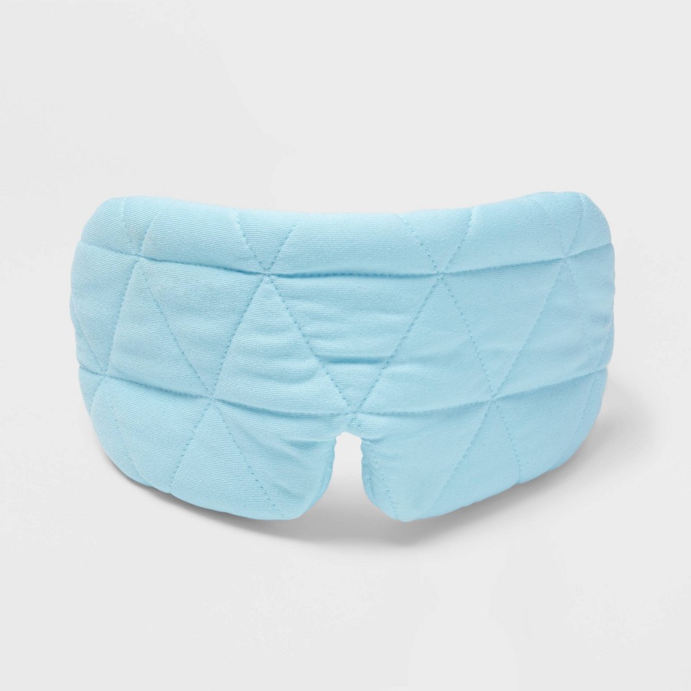 Quilted Jersey Eye Mask - Auden™ Blue