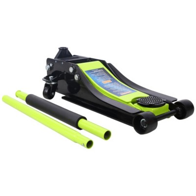 Syemin Lift Jacks Floor Jack, 3.5 Ton Floor Jack, Racing Floor Car Jack with Dual Piston Quick Lift, Truck Hydraulic Jack, Green, 28"*17.7"*7.7"