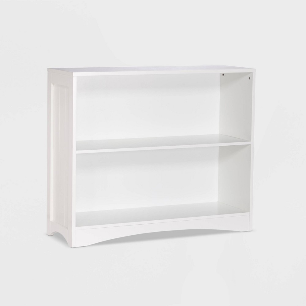 Photos - Garden & Outdoor Decoration RiverRidge Kids' Playroom Horizontal Toy Organizer Bookshelf with Open Storage Shelves White: Small MDF Bookcase for Kids
