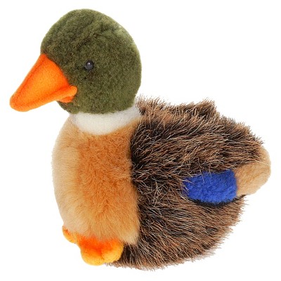 stuffed mallard duck toy