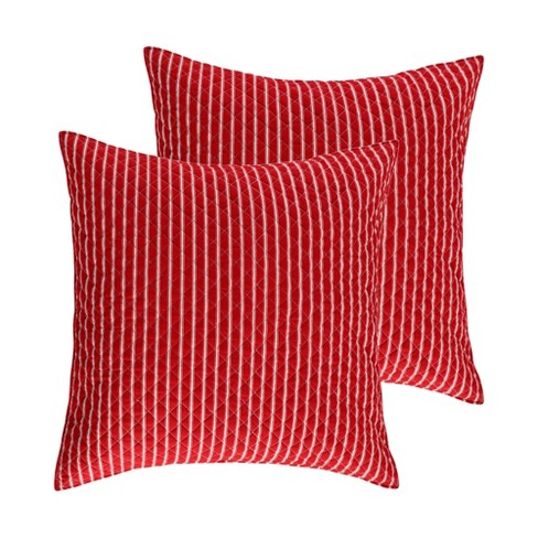 Red store euro sham