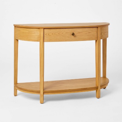 Harriett Console Table Natural - Threshold™ designed with Studio McGee