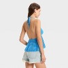 Women's Openwork Peplum Halter Pullover Sweater - Wild Fable™ - 2 of 3