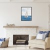 Stupell Industries Sailboat in Ocean Waves Black Framed Giclee Art - 2 of 4