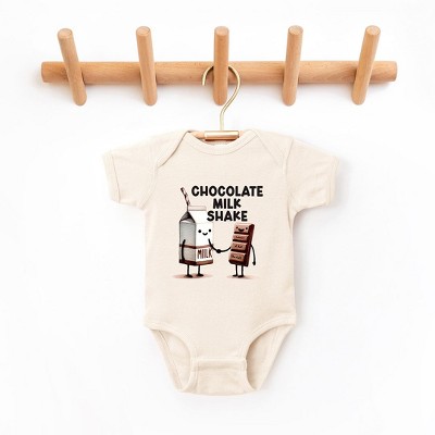 The Juniper Shop Chocolate Milk Shake Baby Bodysuit