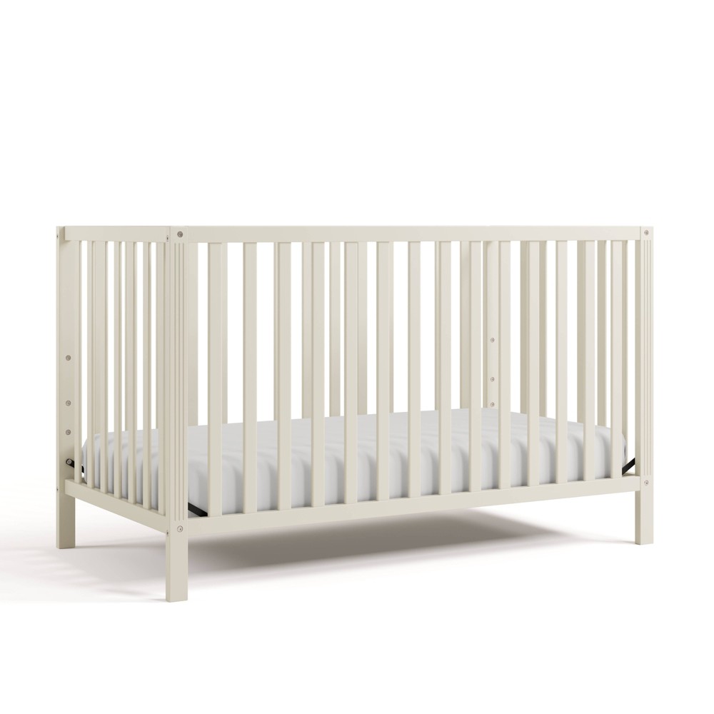 Photos - Cot Storkcraft Morningside 5-in-1 Convertible Crib - Frosted Oat