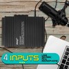 Pyle Class-T 120W Mini Dual Channel Bluetooth Power Audio Amplifier - PFA220BT - 3 of 4