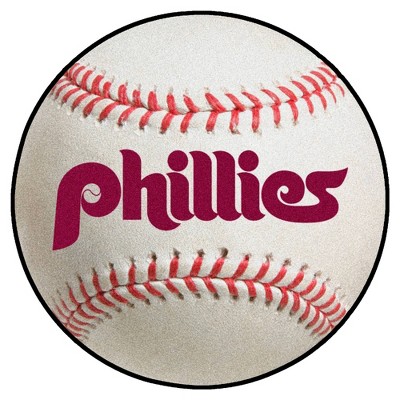 MLB Philadelphia Phillies 27"x27" Retro Baseball Mat