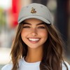 Dalix Fawn Embroidered Cotton Dad Hat Deer Adjustable Casual Baseball Cap Nature - 3 of 4