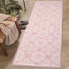 Modern Washable Area Rug for Living Room, Floral Area Rug with Non Slip Backing, Foldable Indoor Low Pile Carpet for Home - 2 of 4